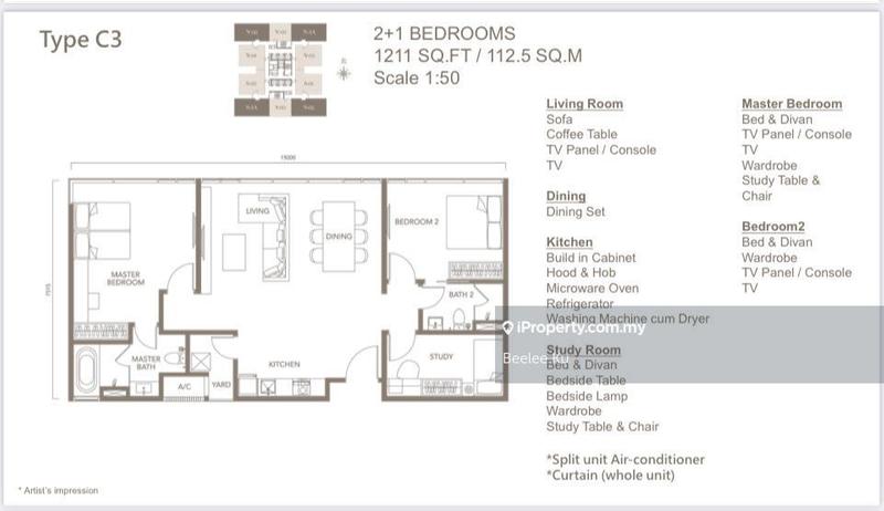 For Sale Service Suites @ Pavilion Embassy