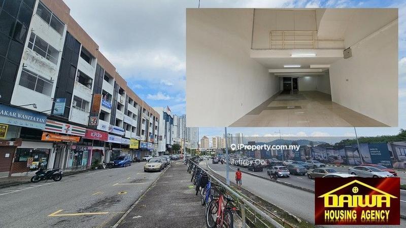 For Sale - Shophouse (Bkt Jambul) Ground & Mezzanine Floor 1700sf for All Business