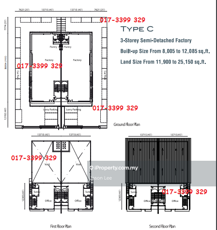 Semi-D Factory for Sale in Kota Puteri, Batu Arang by Jason Lee - iProperty.com.my