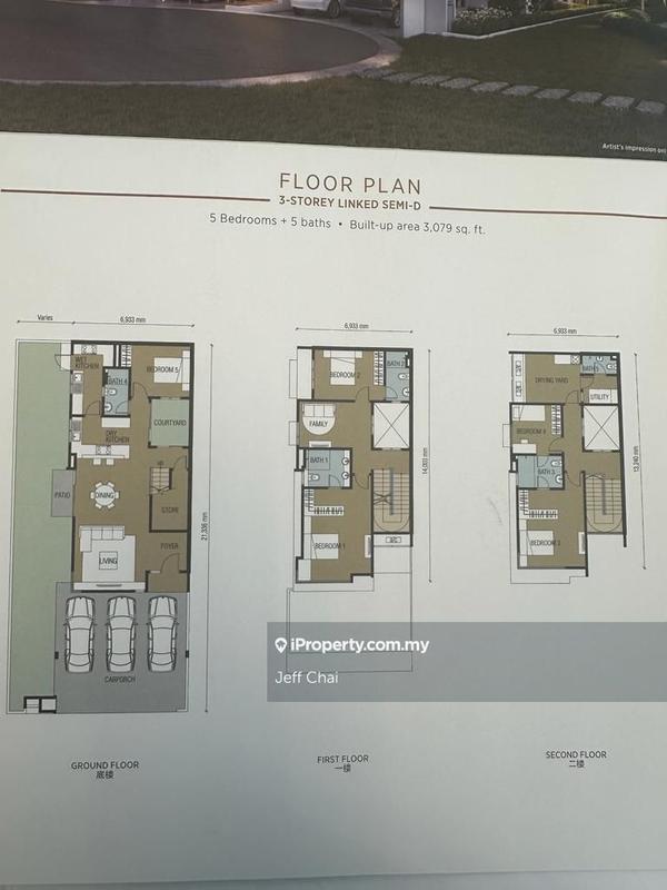 Semi-Detached House for Sale in Tropicana Heights, Kajang by Jeff Chai - iProperty.com.my