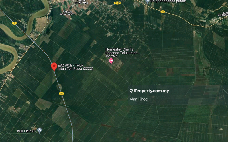 For Sale - 2900 Acre Teluk Intan Agril Land With Oil Palm Tree With Harvest ROI