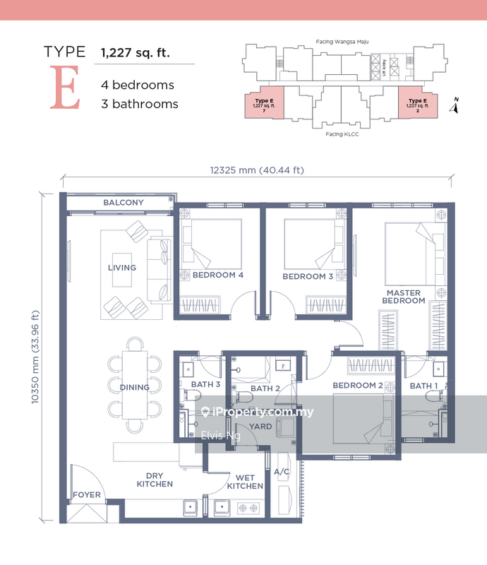 Residensi Servis untuk Dijual di Sunway Avila Residences oleh Elvis Ng - iProperty.com.my