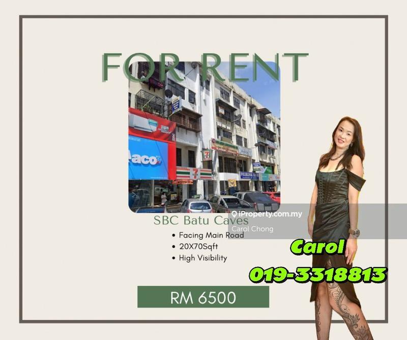 For Rent - Facing main Road Super Limit Unit SBC Batu Caves Shop For Rent