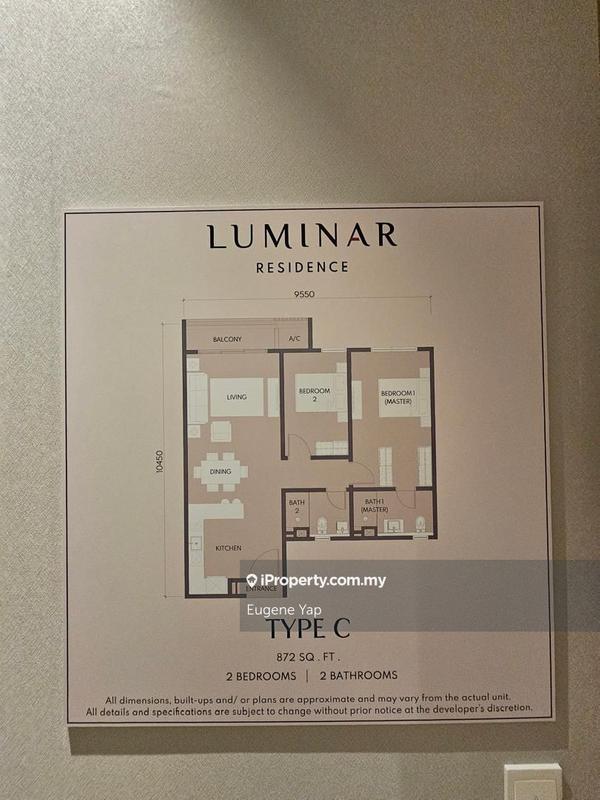 Service Residence for Sale in Luminar Residence @ Federal Avenue by Eugene Yap - iProperty.com.my