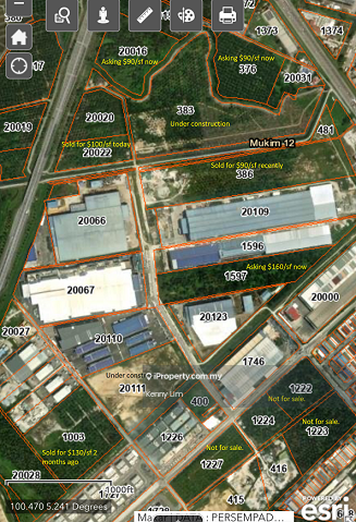 Industrial Land for Sale in Valdor, Sungai Jawi by Kenny Lim - iProperty.com.my