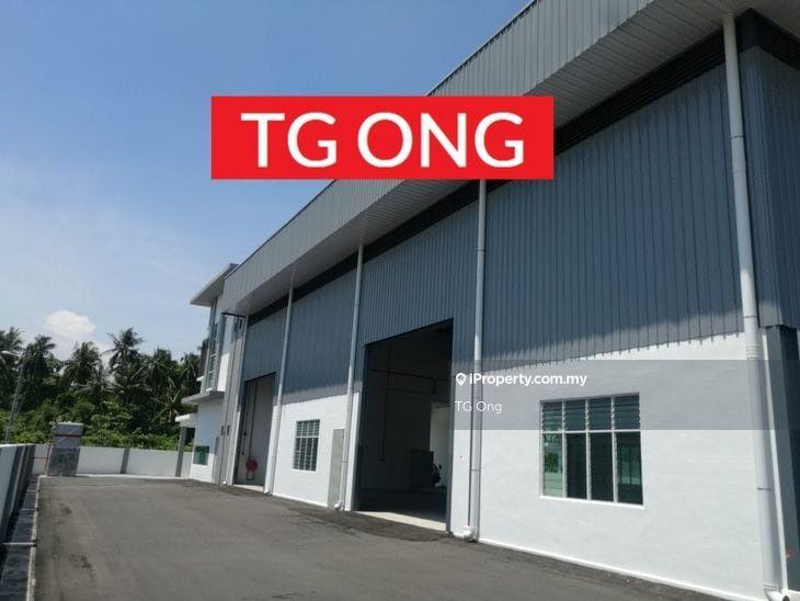 For Rent - Taman Perindustrian Saga Jaya Corner Unit Large Land Semi D Industrial