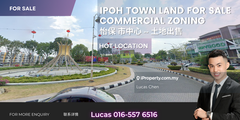 For Sale - Ipoh Town City Commercial Land For Sale