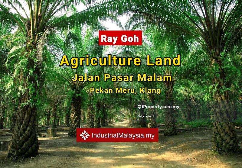 For Sale - Agriculture Land, Jalan Pasar Malam, Pekan Meru, Klang