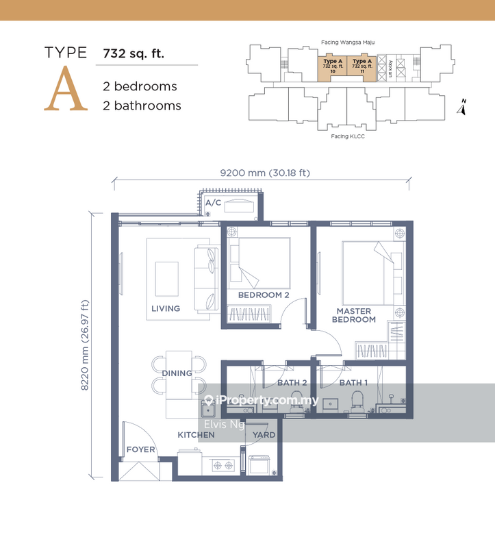 Residensi Servis untuk Dijual di Sunway Avila Residences oleh Elvis Ng - iProperty.com.my