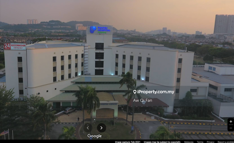 For Sale - End Lot Budget Hotel , Near Hospital Pantai Ampang , Pandan Indah