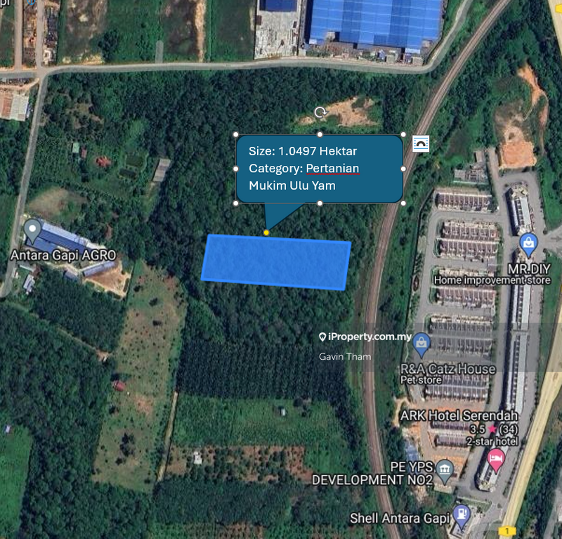 Agricultural Land for Sale in Ulu Yam, Serendah by Gavin Tham - iProperty.com.my