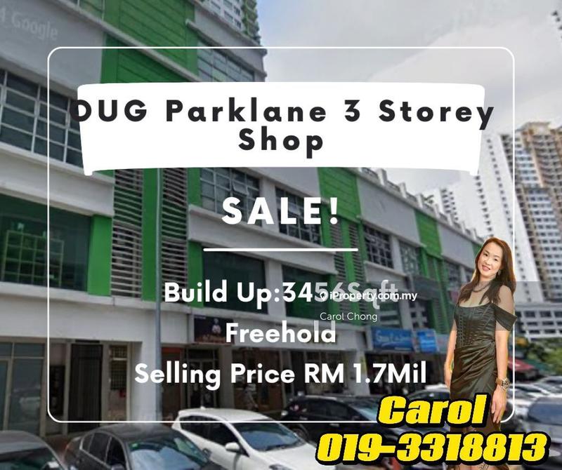 For Sale - 🔥🔥ROI 4.34 Oug Parklane Freehold 3storey Shop For Sale