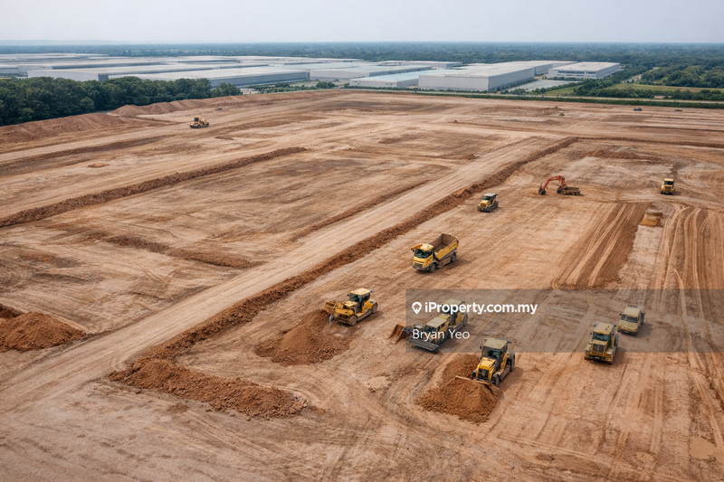 For Sale - Jalan Kapar Industrial Land near Jalan Haji Sirat, Jalan Sungai Puloh, Meru, Sungai Kapar  Indah