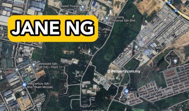 For Sale - Industi Zone First Grade Land Permatang Tinggi