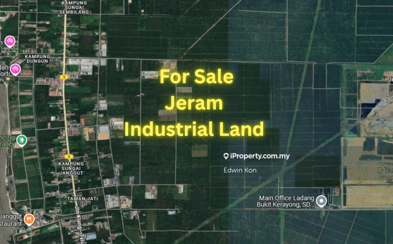For Sale - Industri Land Jeram Jalan Kapar