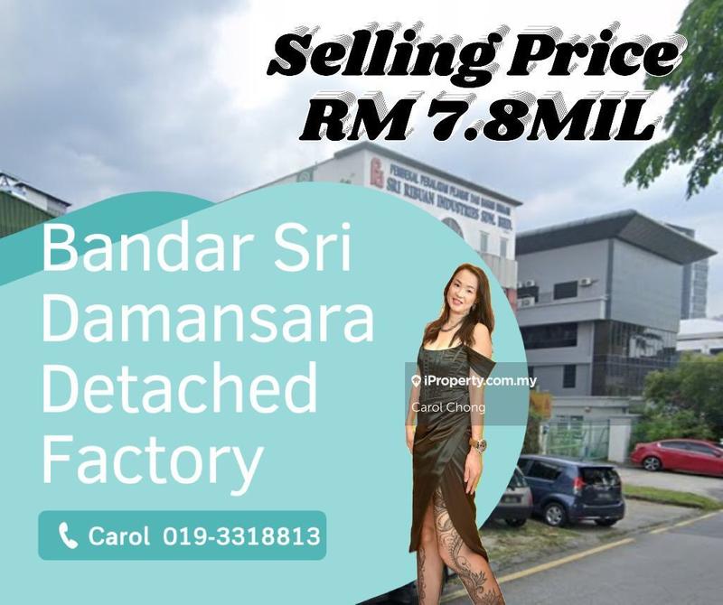 For Sale - Bandar Sri Damansara SD5 detached Factory For Sales