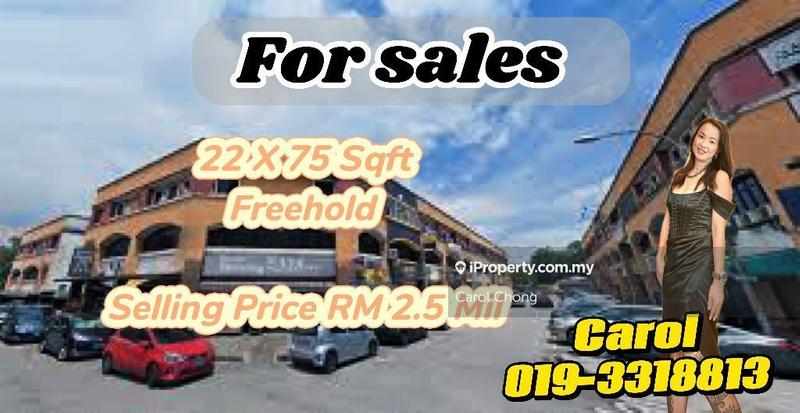 For Sale - Limited Kepong @Taman sri Bintang 3 Storey Shop For Sale