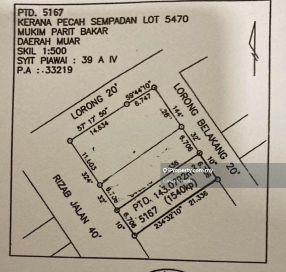 Rumah Berangkai 1 Tingkat untuk Dijual di Parit Raja, Sri Gading oleh Ginas Cheah - iProperty.com.my