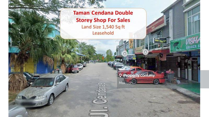 For Sale - Taman Cendana, Double Storey Shop
