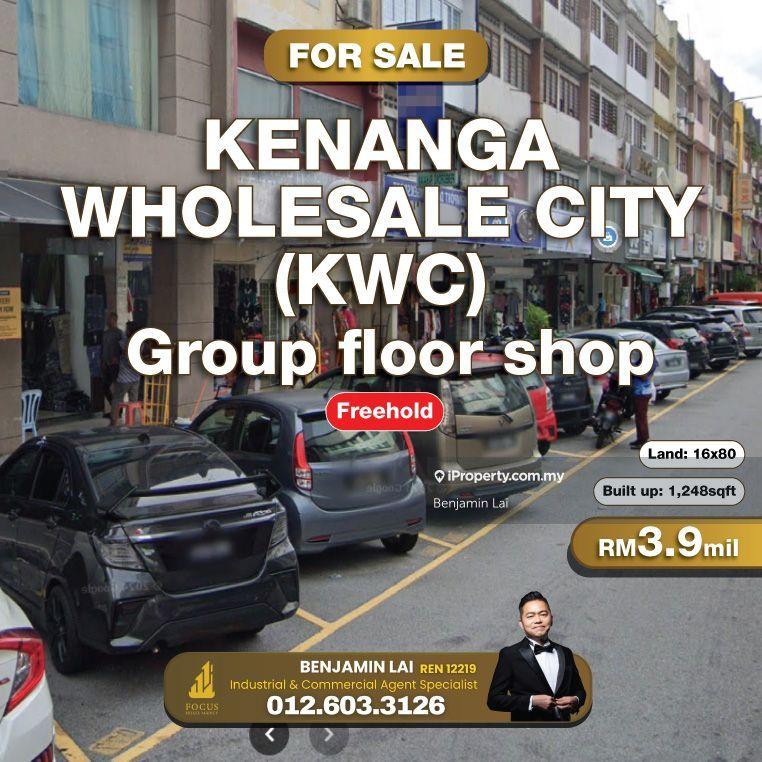For Sale - Kenanga Wholesale City 清园批发中心 Group floor shop for sale