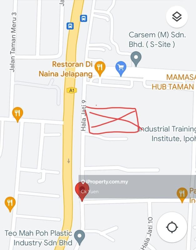 Industrial Land untuk Disewa di Jelapang, Ipoh oleh Ck Yuen - iProperty.com.my