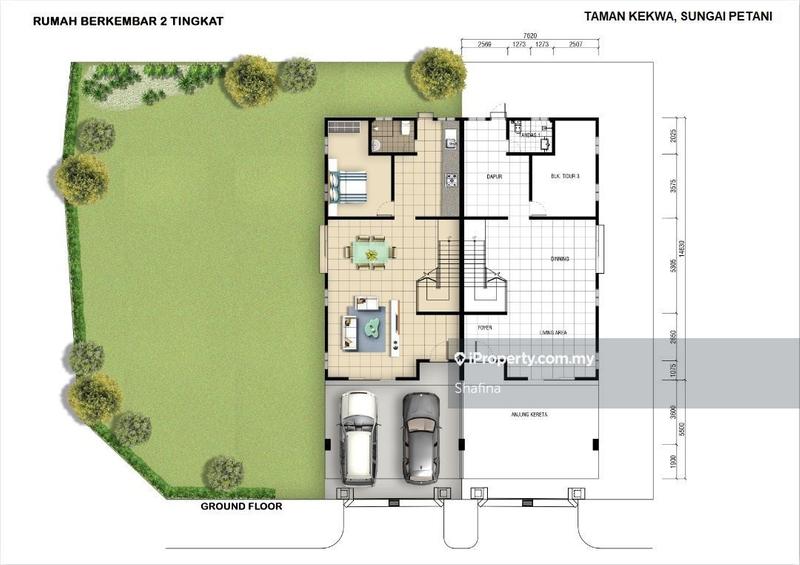 Semi-Detached House for Sale in Taman Kekwa, Sungai Petani by Shafina - iProperty.com.my