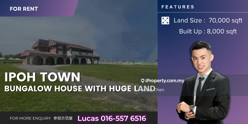 Commercial Bungalow for Rent in Ipoh, Perak by Lucas Chen - iProperty.com.my