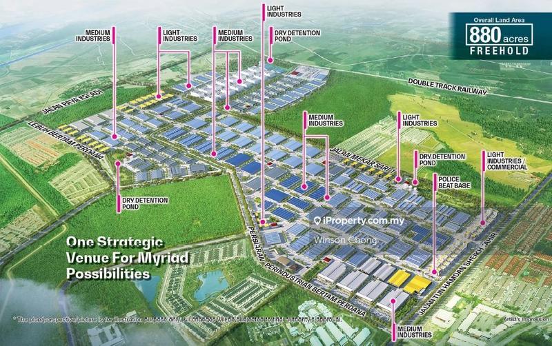 For Sale - Industrial Park Land @ Bertam