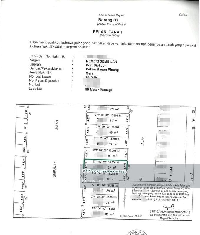 Rumah Teres 2-Tingkat untuk Dijual di Taman Pd Utama, Port Dickson oleh Kenny Tee - iProperty.com.my