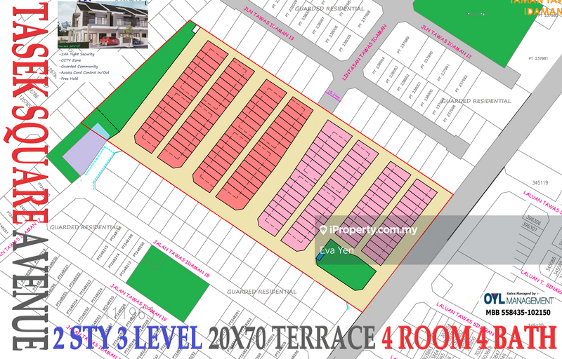 2.5-storey Terraced House for Sale in Bandar Baru Tasek, Ipoh by Eva Yen - iProperty.com.my