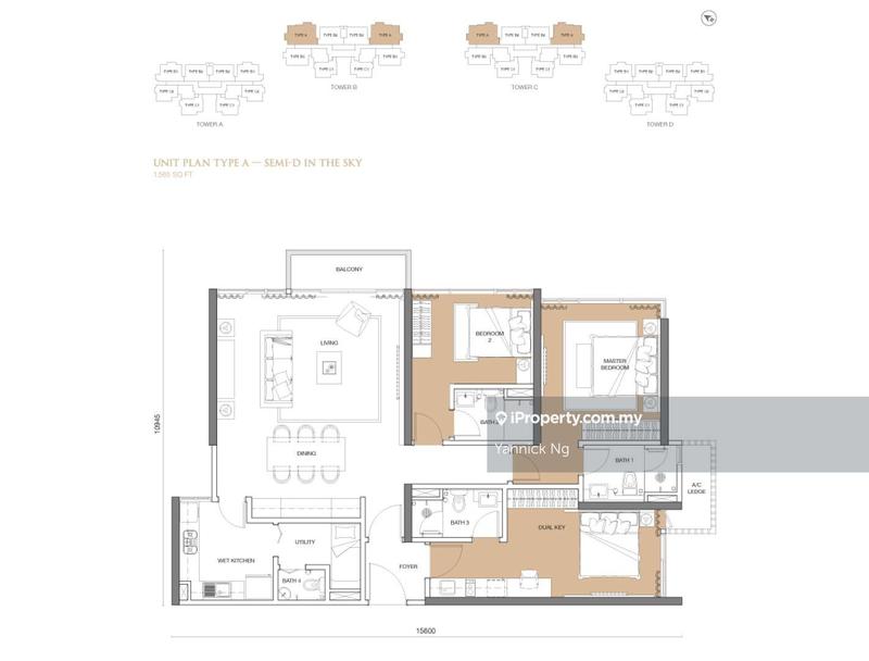 Service Residence for Sale in The Park Sky Residence by Yannick Ng - iProperty.com.my