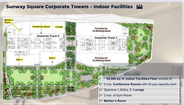 For Rent - Sunway Square Corporate Tower, Sunway Geo, Sunway Pyramid