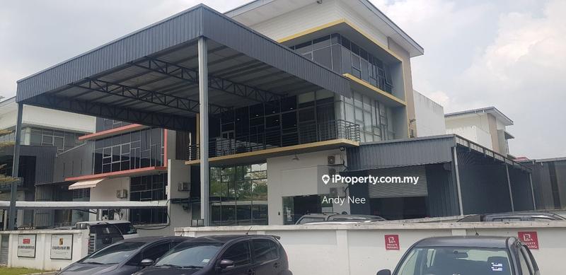 Semi-D Factory for Sale in Taman Perindustrian Meranti Jaya, Puchong by Andy Nee - iProperty.com.my
