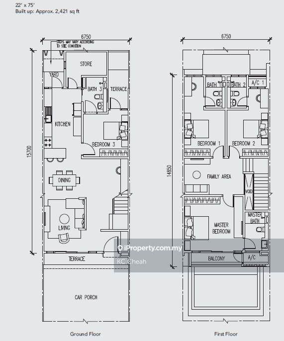 2-storey Terraced House for Sale in FERREA Elmina, Type A & B Below Market Price, Shah Alam by KC Cheah - iProperty.com.my