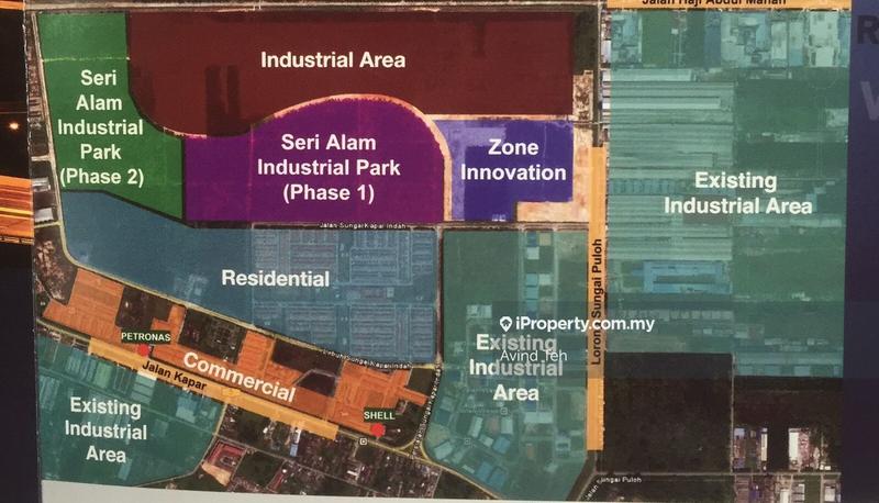 Tanah Perindustrian untuk Dijual di Taman Kapar Indah, Kapar oleh Avind Teh - iProperty.com.my
