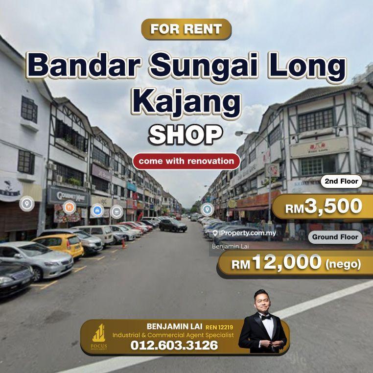 For Rent - Bandar Sungai Long, Kajang Shop for Rent