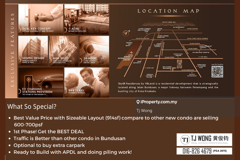 Kondominium untuk Dijual di Sky88 Residences oleh Tj Wong - iProperty.com.my