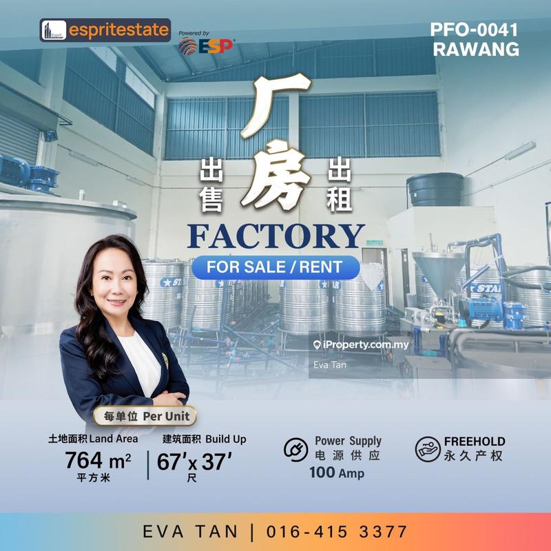 Semi-D Factory untuk Disewa di Kawasan Industri Rawang Perdana, Rawang oleh Eva Tan - iProperty.com.my