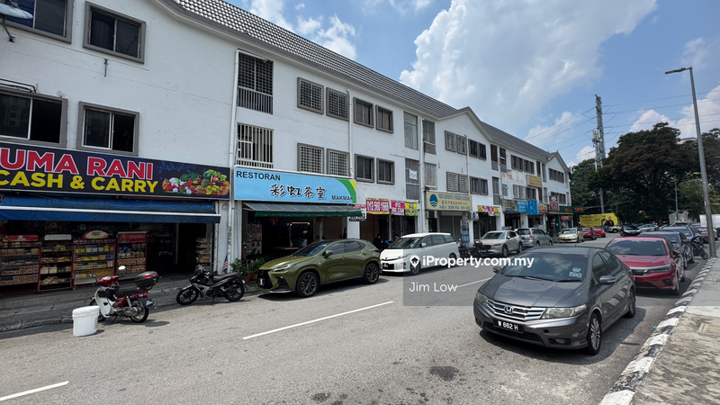 For Sale - Facing Main Road Freehld Jalan Ipoh , Taman Rainbow , Batu 3 , Sentul , Alpha Court