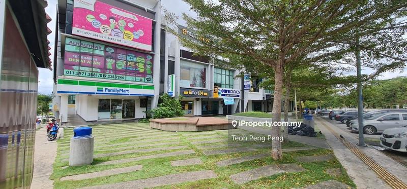 For Sale - 3 Storeys Corner Shop facing main road for sell ,Denai Alam,Temu,Shah Alam,Puncak Alam