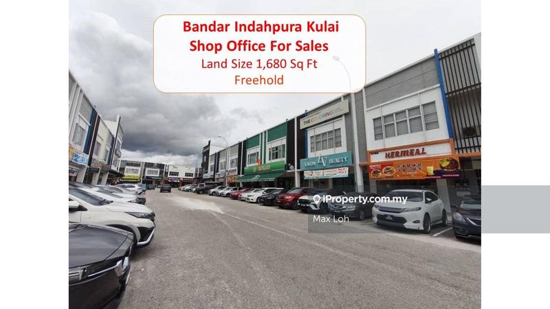 For Sale - Bandar Indahpura, Kulai, Double Storey Shop Office