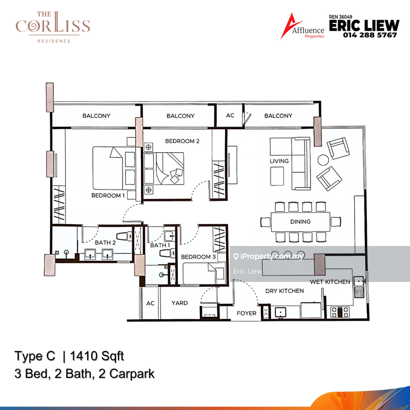 For Sale The Corliss Residence @ The NorthBank