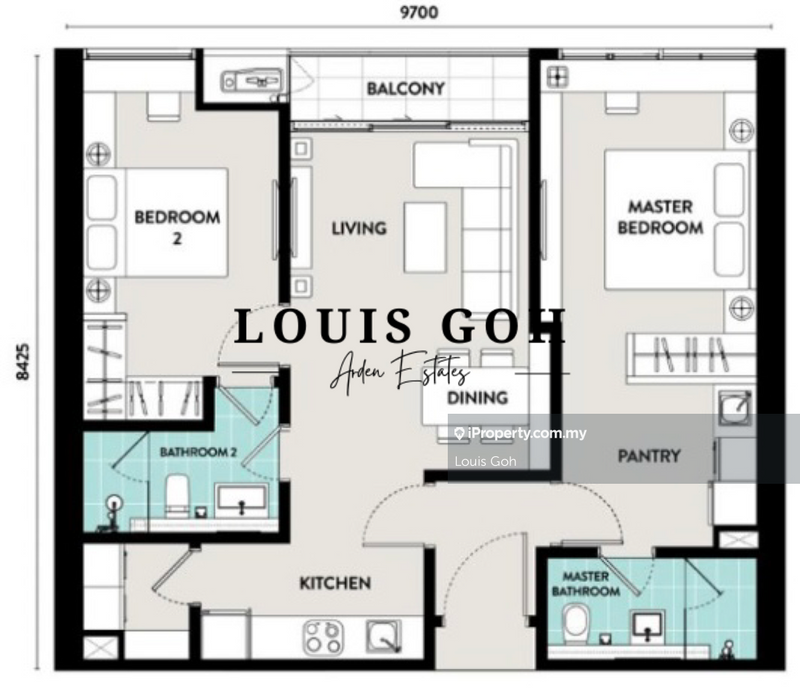 Kediaman Servis untuk Disewa di Lucentia Residences oleh Louis Goh - iProperty.com.my