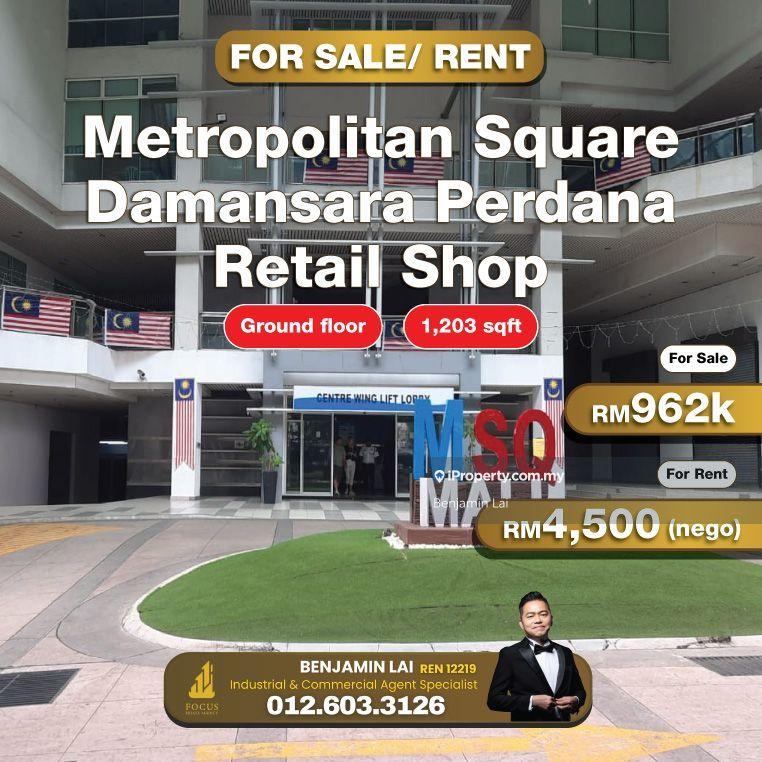 For Sale - Damansara Perdana Retail Shop for Sale or Rent