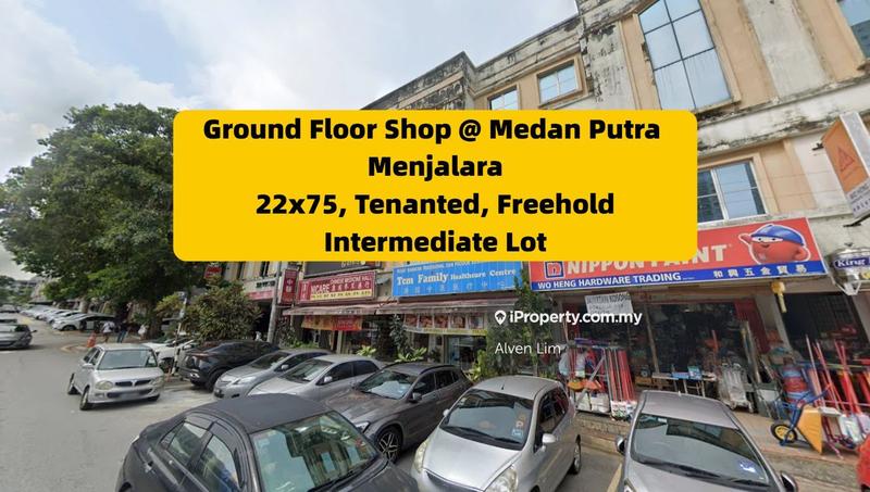 For Sale - Medan Putra Menjalara Ground Floor Shop, 22x75, 1650sqft, Freehold, Tenanted