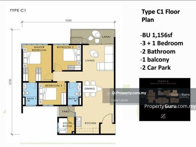 Residensi Servis untuk Dijual di Twin Residences oleh Livia Leow - iProperty.com.my