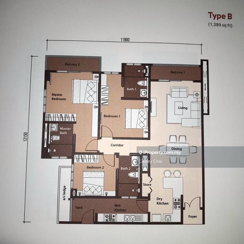 Residensi Servis untuk Dijual di Isola oleh Cassey Chai - iProperty.com.my