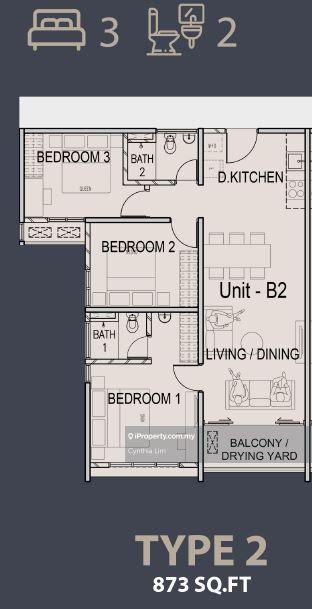 Service Residence for Sale in Parq Residence by Cynthia Lim - iProperty.com.my