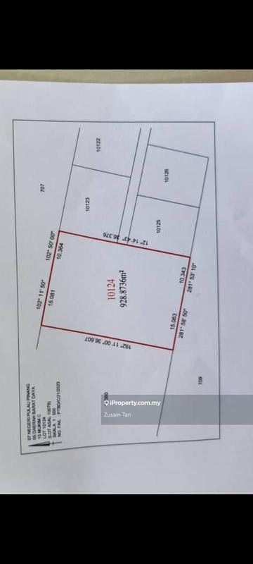 Tanah Kediaman untuk Dijual di Kampung Permatang Pasir, Balik Pulau oleh Zusain Tan - iProperty.com.my