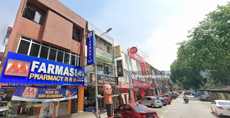 For Sale - 【ROI 4.5%】3 STOREY SHOP TAMAN SERI GOMBAK , BATU CAVES , SENTUL , SELAYANG
